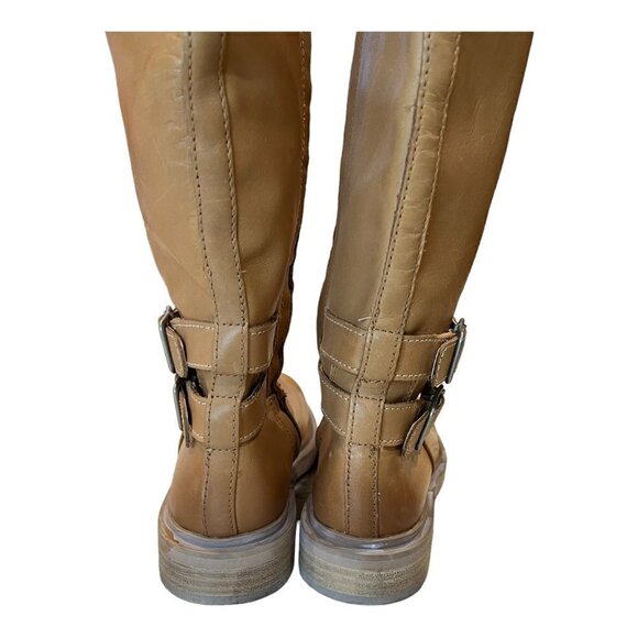Sam Edelman Tan Heeled Boots - Picture 5 of 11